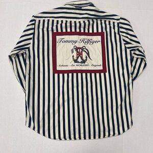 90’s Tommy Hilfiger Striped Button Down Shirt